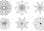 draw unique mandala coloring pages for adults and kids